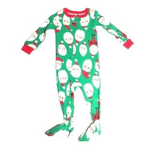𝅺CARTER’S Christmas pjs pyjama onesie